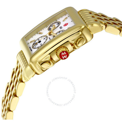 Michele, Deco Gold Tone Ladies Watch MW