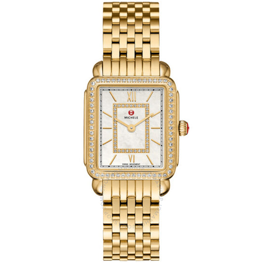 Michele, DECO II Quartz Ladies Watch