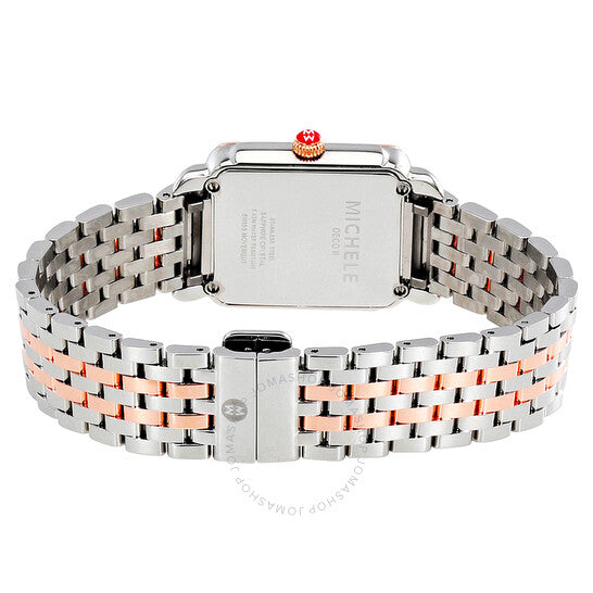 Michele, Deco II Mother of Pearl Dial Ladies Watch