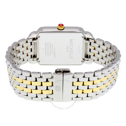 Michele, Deco II Mother of Pearl Dial Ladies Watch