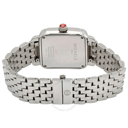 Michele, Deco Madison Champagne Sunray Dial Ladies Watch