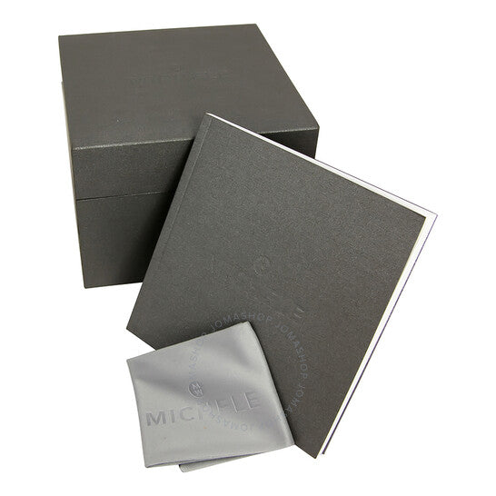 Michele, Deco Mother of Pearl Dial Two-tone Ladies Watch