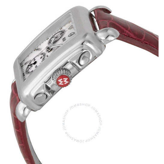 Michele, Deco Stainless Steel Watch