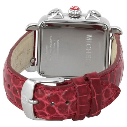 Michele, Deco Stainless Steel Watch