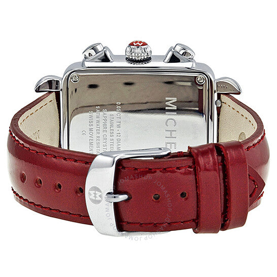 Michele, Deco XL Chronograph Mother of Pearl Ladies Watch