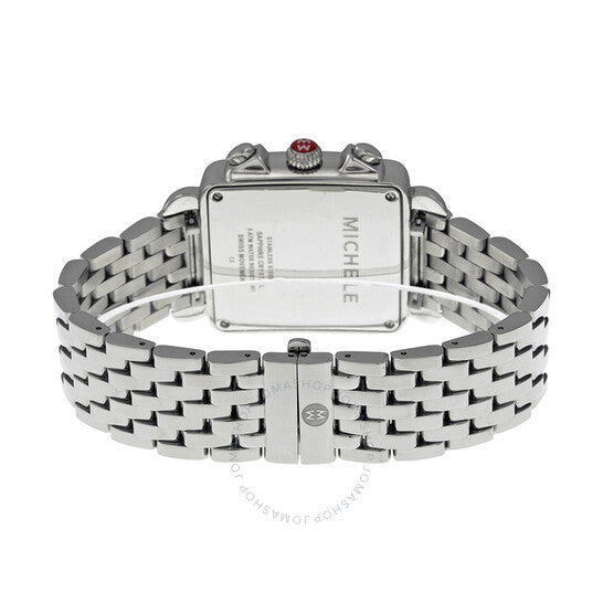 Michele, Deco XL Mother of Pearl Dial Ladies Watch