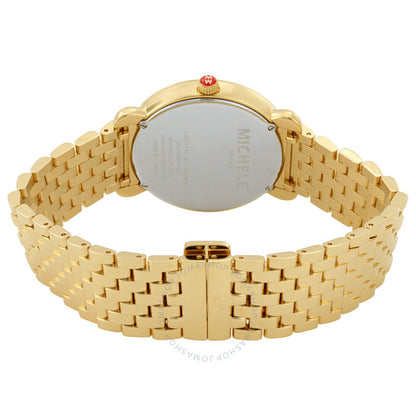 Michele, Gracile Diamond Mother of Pearl Dial Ladies Watch