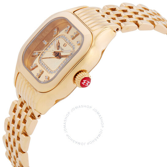 ساعة ميشيل ميجي للسيدات بمينا ذهبي