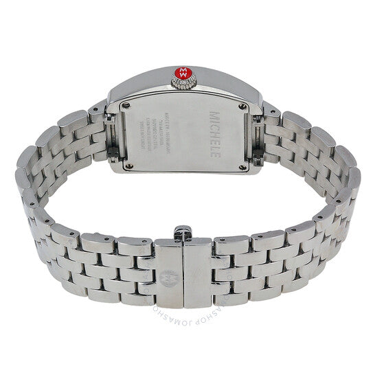 Michele, Mini Urban Diamond Steel Ladies Watch