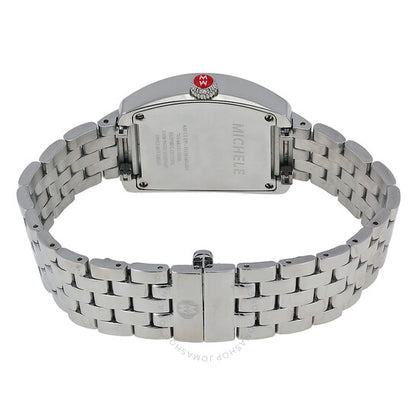 Michele, Mini Urban Diamond Steel Ladies Watch