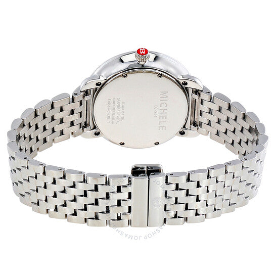 Michele, Serein 16 Red Diamond-set Dial Ladies Watch