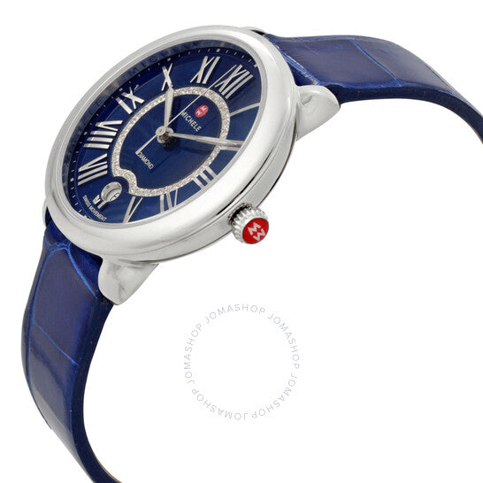 Michele, Serein Blue Mother of Pearl Dial Ladies Watch
