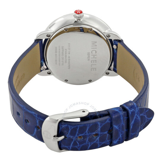 Michele, Serein Blue Mother of Pearl Dial Ladies Watch