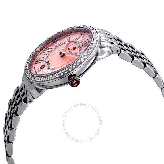 Michele, Serein Blush Sunray Dial Ladies Watch