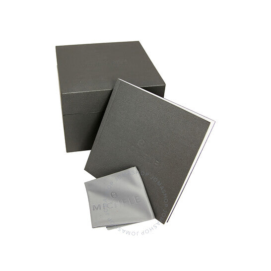 ميشيل سيرين كرونوغراف ساعة نسائية بمينا فضية