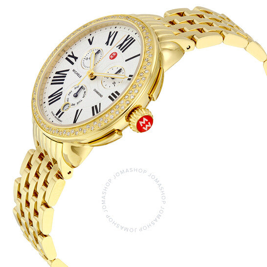 Michele, Serein Diamond Chronograph Ladies Watch