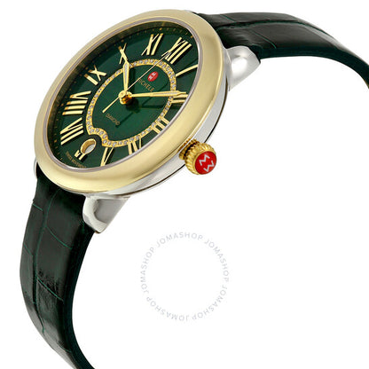 Michele, Serein Green Mother of Pearl Dial Ladies Watch