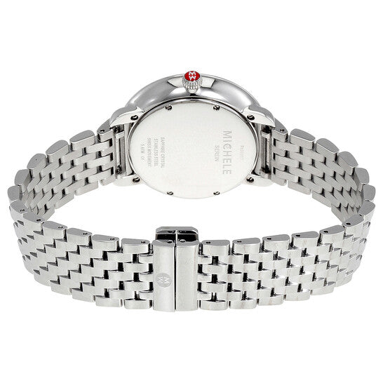 Michele, Serein Pink Dial Diamond Ladies Watch