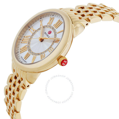 ميشيل، ساعة سيرين كوارتز نسائية بمينا فضي