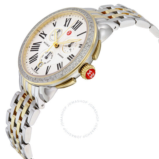 Michele, Serein Two-tone Steel Watch