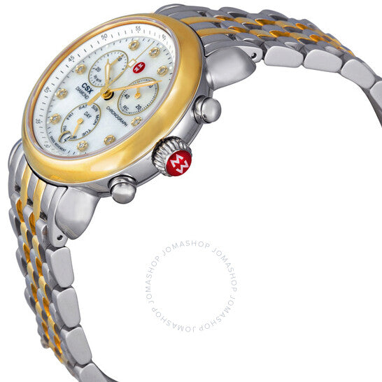 Michele, Signature CSX-36 Two-tone Stainless Steel Watch