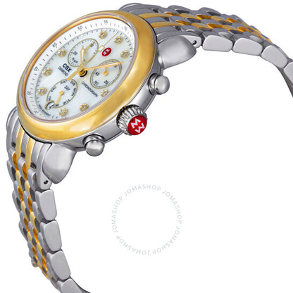 Michele, Signature CSX-36 Two-tone Stainless Steel Watch