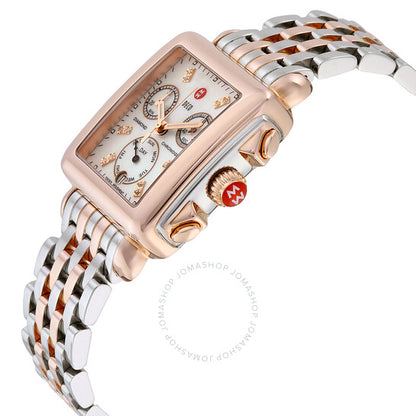 Michele, Signature Deco Diamond Ladies Watch