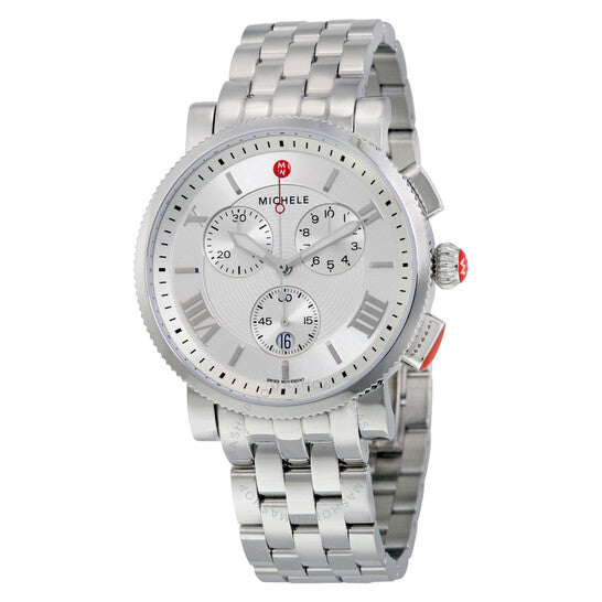 Michele, Sport Sail Large Chronograph Ladies Watch