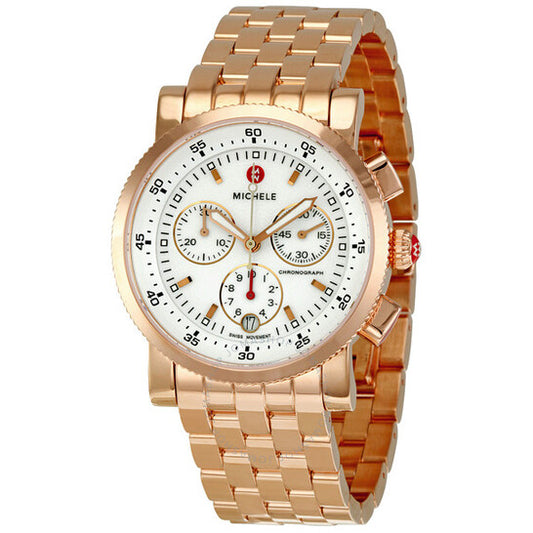 Michele, Sport Sail Rose Gold Ladies Watch