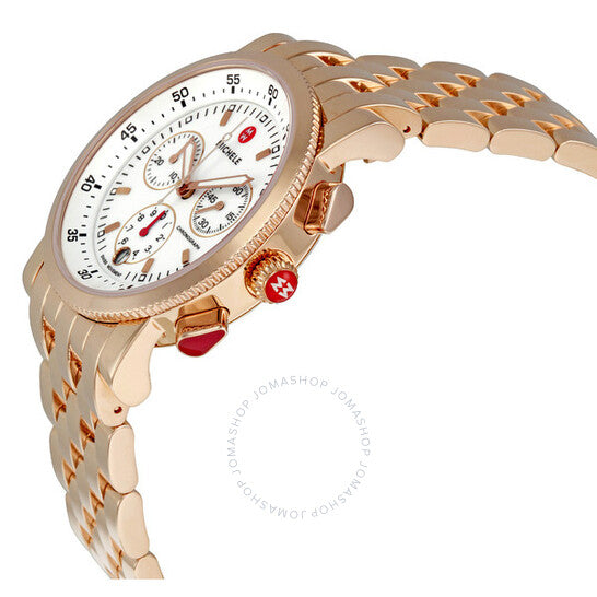 Michele, Sport Sail Rose Gold Ladies Watch