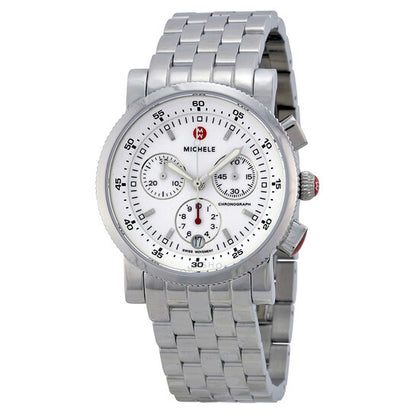 Michele, Sport Sailer White Dial Stainless Steel Case