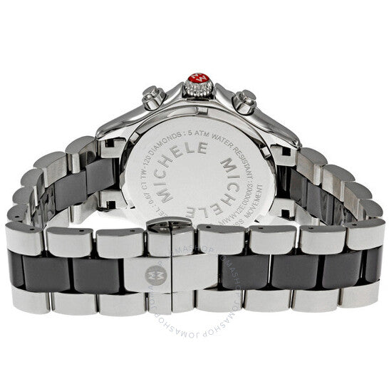 Michele, Tahitian Ceramic Chronograph Ladies Watch