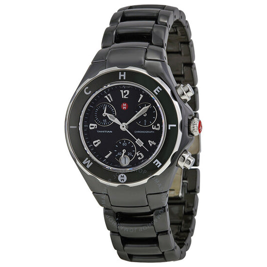 Michele, Tahitian Ceramic Ladies Watch