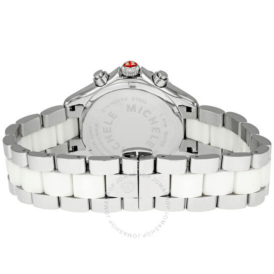 Michele, Tahitian Ceramic White Ladies Watch