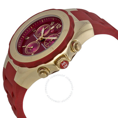 ميشيل، ساعة نسائية من جيلي بينز تاهيتي الحمراء