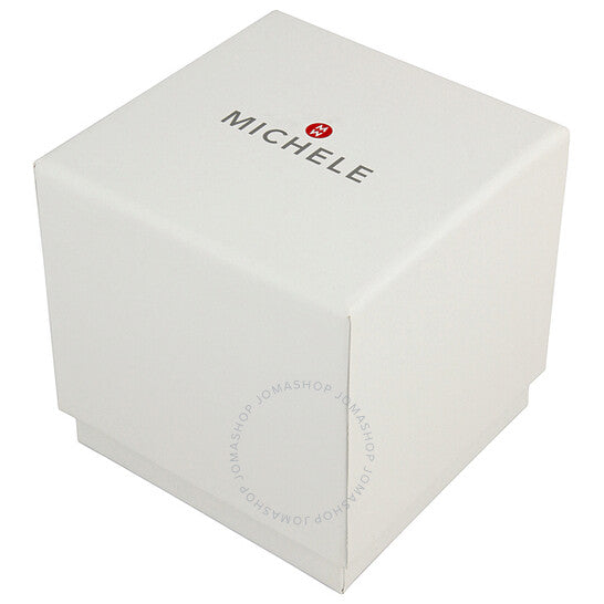 Michele, Tahitian Jellybean Chronograph Large White Carousel Ladies Watch