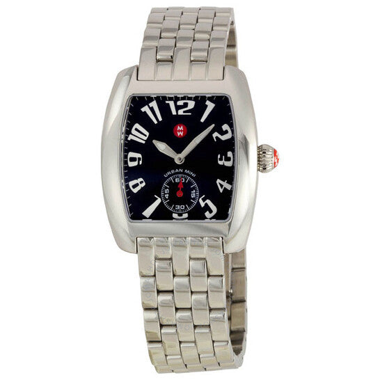 Michele, Urban Mini Black Dial Watch