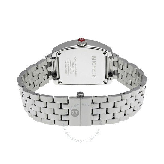 Michele, Urban Mini Diamond Black Dial Ladies Watch