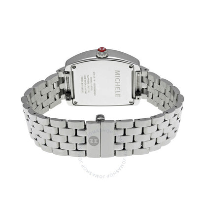 Michele, Urban Mini Diamond Black Dial Ladies Watch