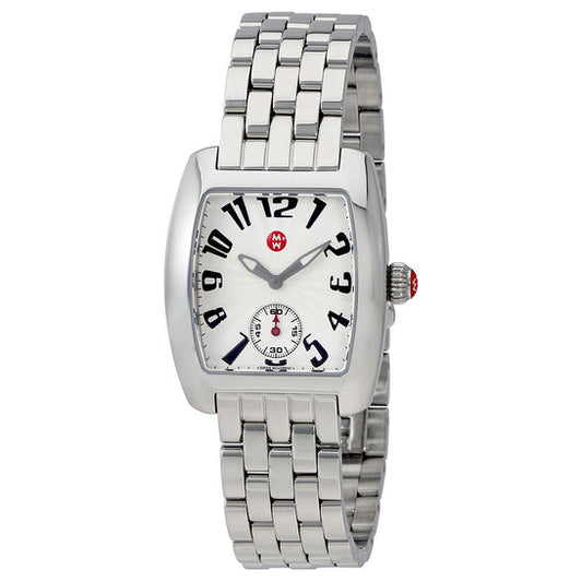 Michele, Urban Mini Silver Dial Ladies Watch