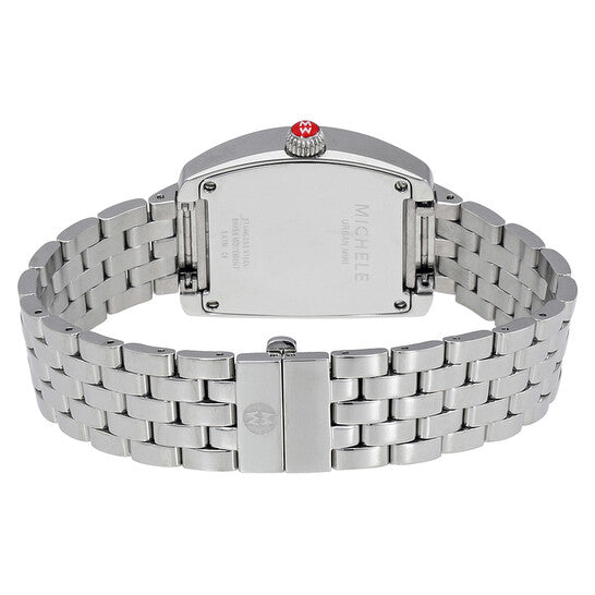 Michele, Urban Mini Silver Dial Ladies Watch