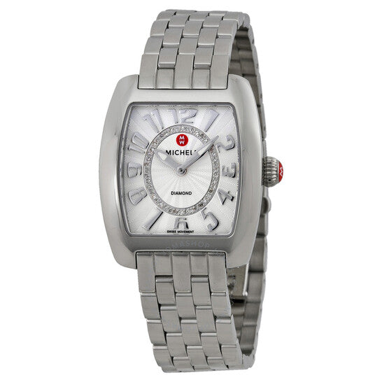 Michele, Urban Mini Silver Dial Ladies Watch