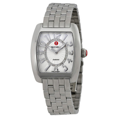 Michele, Urban Mini Silver Dial Ladies Watch