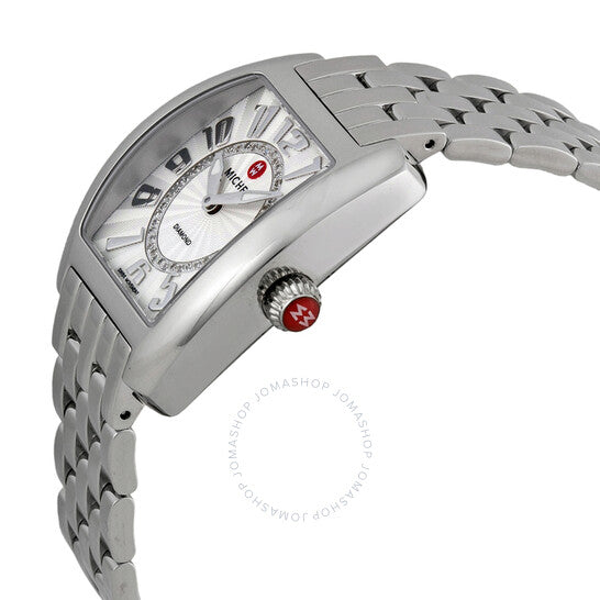 Michele, Urban Mini Silver Dial Ladies Watch