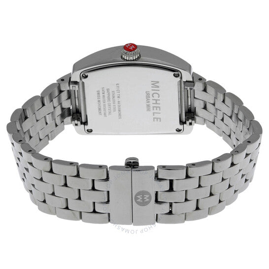 Michele, Urban Mini Silver Dial Ladies Watch