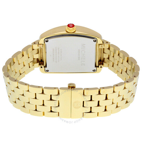 Michele, Urban Mini Silver Diamond Dial Ladies Watch