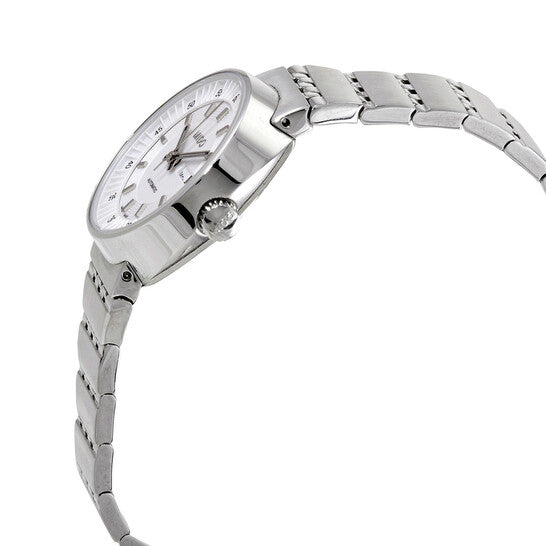 ميدو، ساعة نسائية أوتوماتيكية بمينا بيج من الفولاذ المقاوم للصدأ