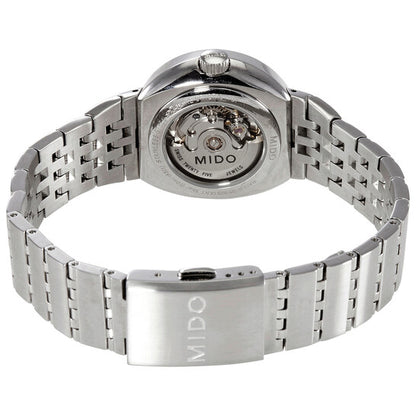 ميدو، ساعة نسائية أوتوماتيكية بمينا بيج من الفولاذ المقاوم للصدأ