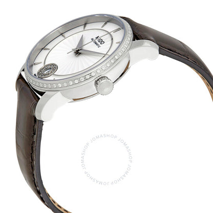 Mido, Automatic Crystal White Dial Ladies Watch