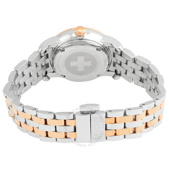 Mido, Baroncelli Automatic Diamond Ivory Dial Ladies Watch